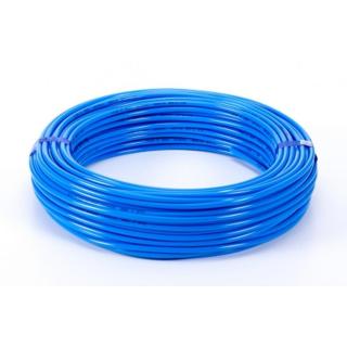 Poliuretán tömlő, kék színű, 12/9 mm-es, méterben