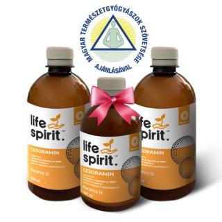 2 db Life Spirit Cesoramin 500 ml + AJÁNDÉK 1 db Life Spirit Cesoramin 250 ml