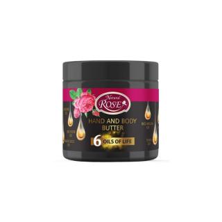 Arsy Cosmetics Natural Rose kéz és testvaj 350 ml