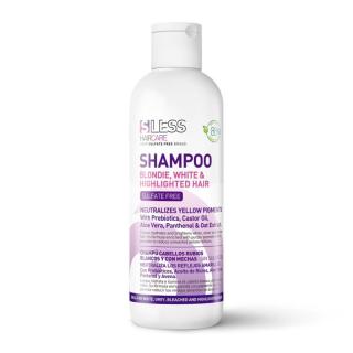 Diet Esthetic SLess hamvasító sampon szőke, ősz és melírozott hajra (SLS mentes) 250 ml