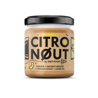 Diet Food Bio CITRONOUT kesudió krém kókusszal, citrommal (édes) 200 g