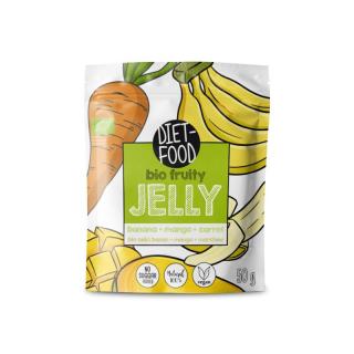 Diet Food Bio gyümölcszselé Banán  Mangó  Sárgarépa (Banana  Mango  Carrot) 50 g