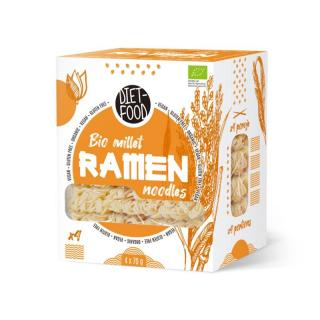 Diet Food Bio Millet Ramen tészta - kölesből 280 g