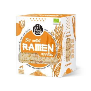 Diet Food Bio Millet Ramen tészta - kölesből gluténmentes 280 g