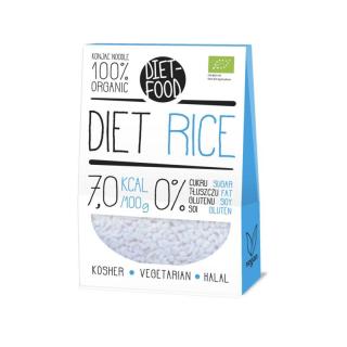 Diet Food Bio Shirataki gluténmentes Konjac tészta Rizs 300 g
