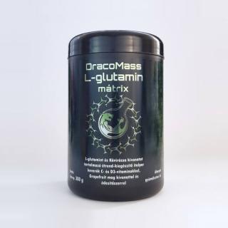 Dracomass L-Glutamin Mátrix italpor 300 g