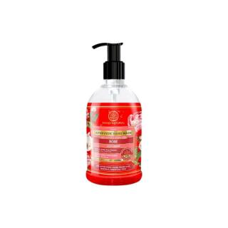 Khadi Natural Anti Germ Rose Handwash Ayurvédikus Rózsavizes Kézfertőtlenítő szappan 300 ml