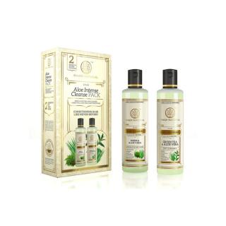 Khadi Natural Ayurvédikus Aloe Vera Intenzív Hajápoló Csomag 420 ml