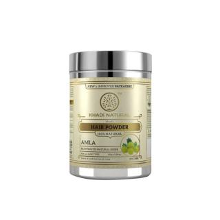 Khadi Natural Ayurvédikus Bio Amla Haj- és Fejbőr Tisztító- és Kondicionáló Por 150 g