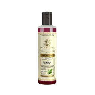 Khadi Natural Ayurvédikus Henna  Kakukkfű Hajtonik 210 ml