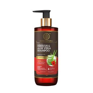 Khadi Natural Ayurvédikus Hibiszkusz  Aloe Vera Hajsampon 310 ml