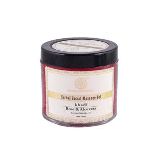 Khadi Natural Ayurvédikus Rózsa - Aloe vera Arcmasszírozó Gél 100 g