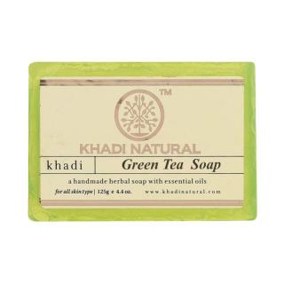 Khadi Natural Ayurvédikus Természetes Zöld Tea szappan 125 g