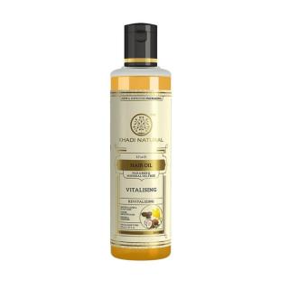 Khadi Natural Ayurvédikus Vitalizáló Hajolaj 210 ml (SLS, Paraben Free)