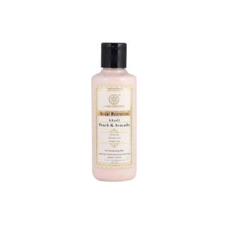 Khadi Natural Moisturiser Ayurvédikus Természetes Avokádó Őszibarack Hidratáló testápoló 210 ml (SLS, Paraben Free)