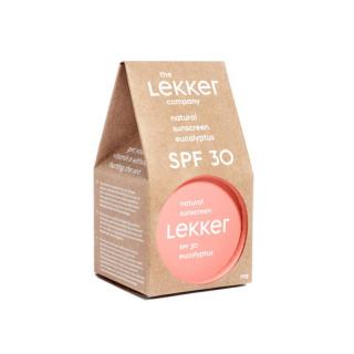 Lekker 100% természetes fényvédő SPF30 eukaliptusz 70 g