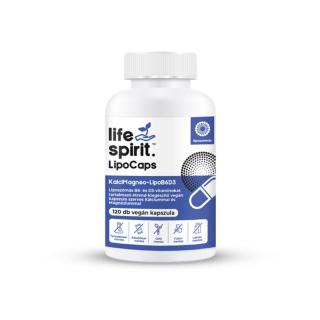 Life Spirit LipoCaps KalciMagneo-LipoB6D3 kapszula 120 db
