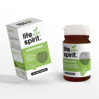 Life Spirit Süngomba teljes spektrumú gombakivonatot tartalmazó étrend-kiegészítő kapszula 60 db