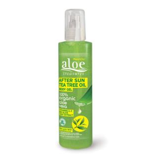 Pharmaid Aloe Treasures napozás utáni teafaolajos aloe vera gél 250 ml