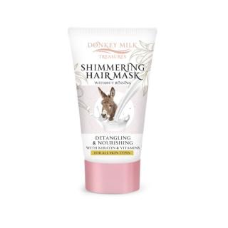Pharmaid Donkey Milk Treasures Szamártejes Csillámló hajmaszk (öblítés nélküli) 100 ml