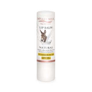 Pharmaid Donkey Milk Treasures Szamártejes természetes ajakbalzsam SPF 15' 3.2 g