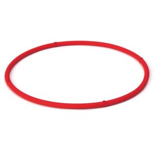 Phiten Rakuwa M-Type Sport nyaklánc 45 cm piros
