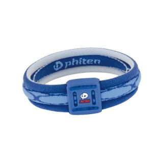 Phiten Rakuwa X30 mono karkötő kék 16 cm