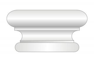 POF-1A oszlopgyűrű natúr 5-14 cm (Hungarocell oszlopfő,)