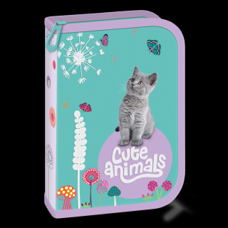 Ars Una Cute Animals - Kitten cicás töltött tolltartó