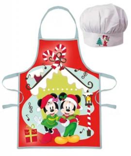 Disney Mickey-Minnie karácsonyi kötényszett