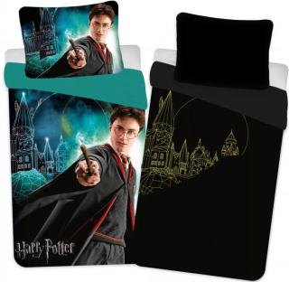 Harry Potter sötétben világítós ágyneműhuzat garnitúra 140x200