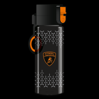 Lamborghini kulacs 475 ml - narancssárga logos