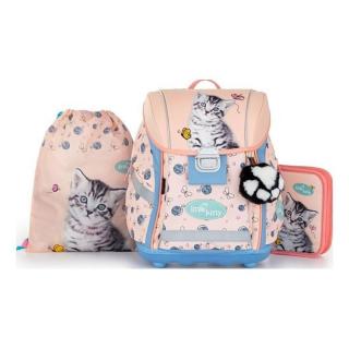 OXYBAG Little Kitty cicás iskolatáska szett