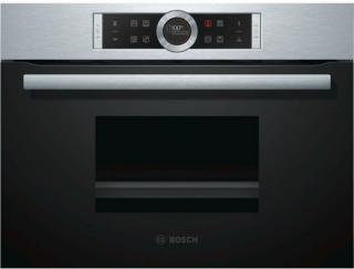 Bosch CDG63AS0 Beépíthető kompakt gőzpároló, nemesacél