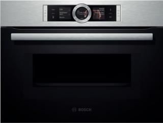 Bosch CMG656BS1 beépíthető kompakt sütő,mikróhullámmal (inox)