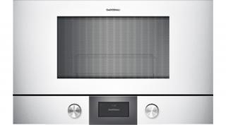 Gaggenau BMP 225 130 beépíthető mikró, balos, ezüst 60 cm széles, 38 magas