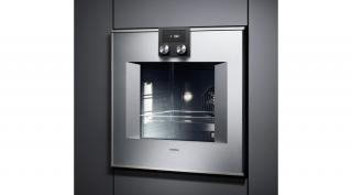 Gaggenau BO 470 112 beépíthető sütő, jobbos, nemesacél 60 cm széles