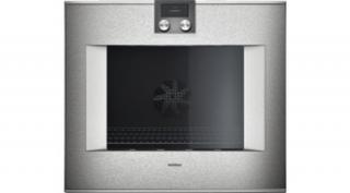 Gaggenau BO 480 112 beépíthető sütő, jobbos, nemesacél 76 cm széles