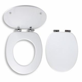 Novaservis Gyorsan leszerelhető soft close WC ülőke, MDF, fehér WC/SOFTMDF
