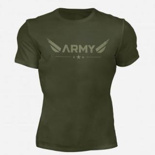 MOTIVATED - ARMY póló (zöld) 330 (S) - MOTIVATED