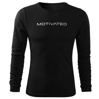 MOTIVATED - Fekete hosszú ujjú felső MOTIVATED 364 (XL) - MOTIVATED