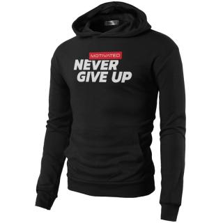 MOTIVATED - Férfi sportos pulóver NEVER GIVE UP 324 (XL) - MOTIVATED