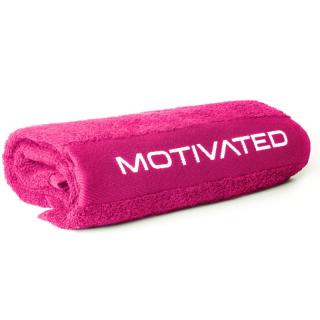 MOTIVATED - Fitness törölköző 404 (rózsaszín) - MOTIVATED