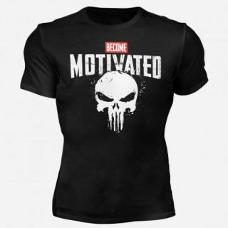 MOTIVATED - Gyúrós póló BECOME MOTIVATED 302 (XXL) - MOTIVATED