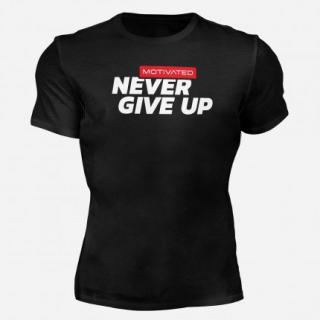 MOTIVATED - Gyúrós póló NEVER GIVE UP 322 (XL) - MOTIVATED