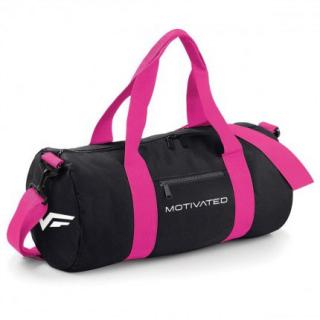 MOTIVATED - Női fitness táska 413 (fekete-pink) - MOTIVATED