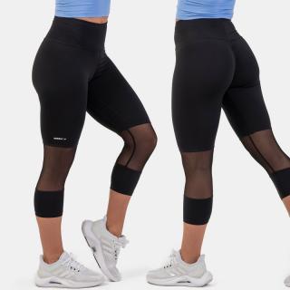 NEBBIA - Capri fitness leggings 406 (black) (S) - NEBBIA