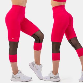 NEBBIA - Capri sport leggings 406 (pink) (M) - NEBBIA