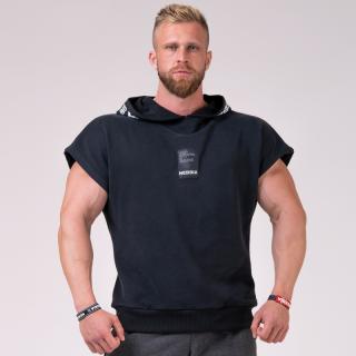 NEBBIA - Férfi bodybuilding póló 175 (black) (XXL) - NEBBIA