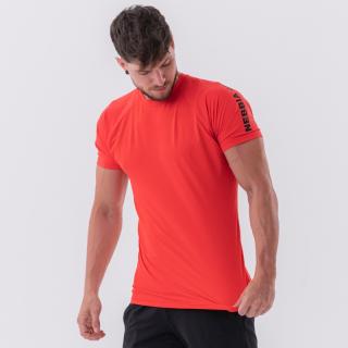 NEBBIA - Férfi fitness póló 326 (red) (L) - NEBBIA